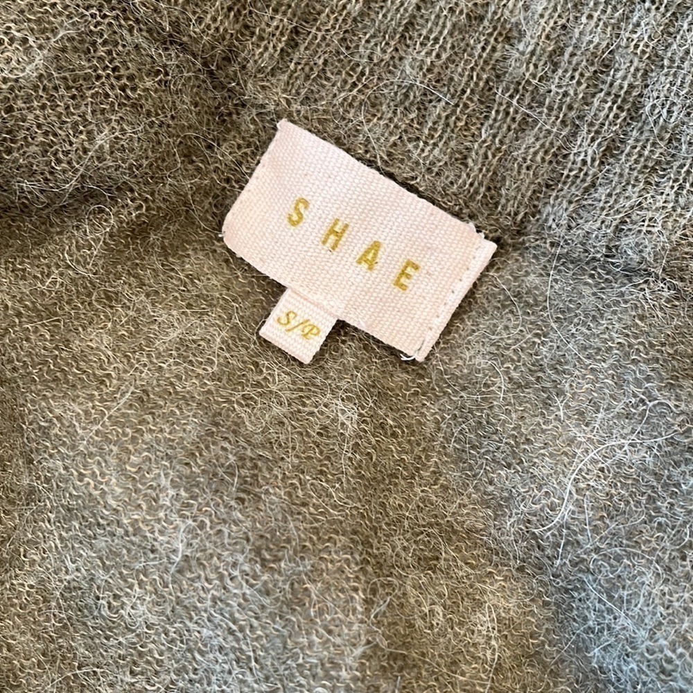 Anthropologie Shae Knit Cowl Neck Sweater Cardigan Size Small - Picture 2 of 8